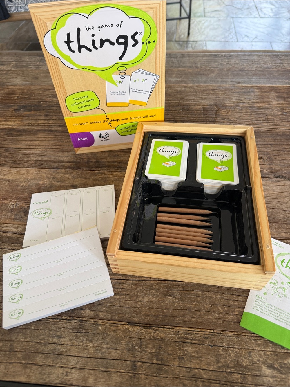 The Game of things